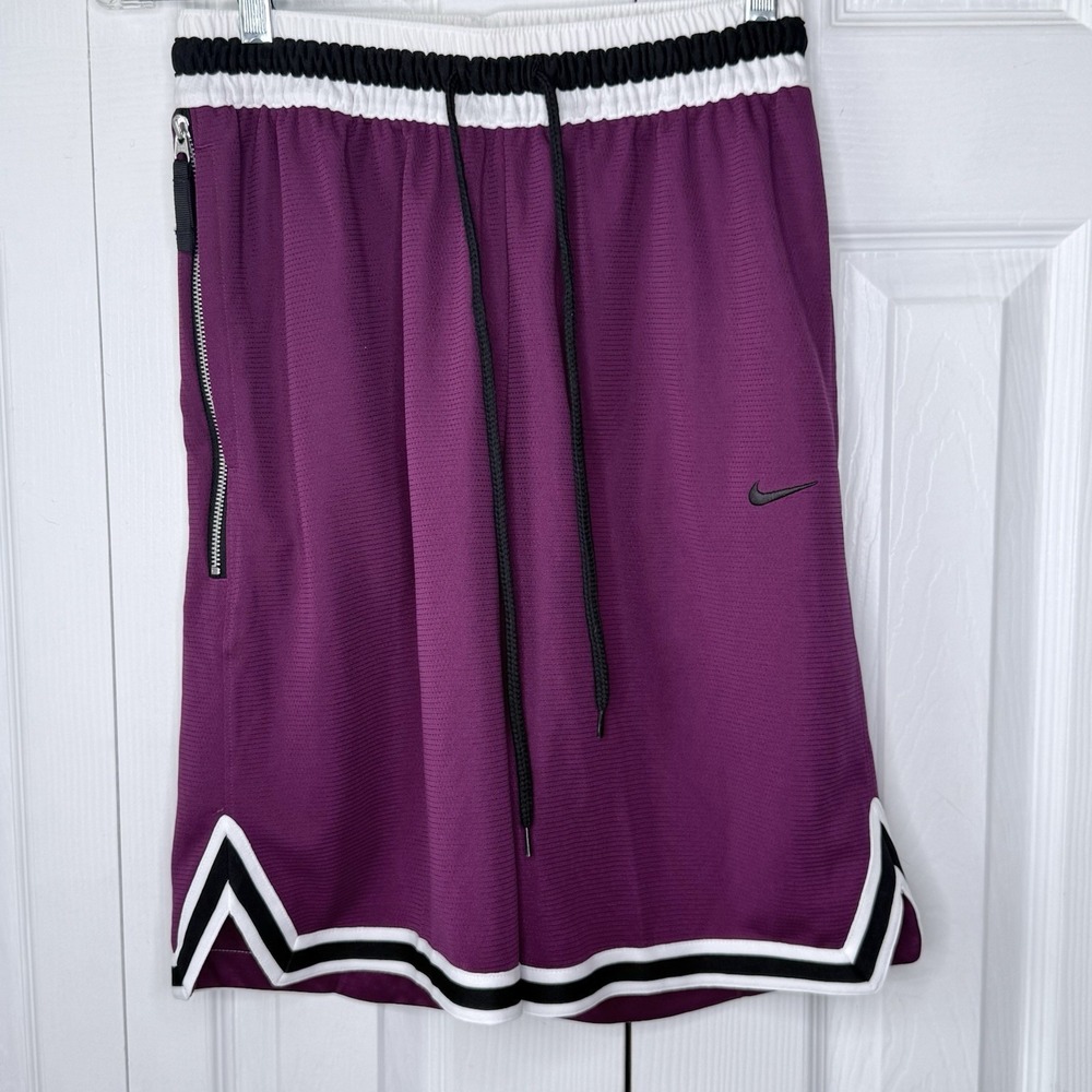 Nike Dri-FIT DNA Basketball Shorts‎ Sangria Purple Men's Size Small 10" NWOT